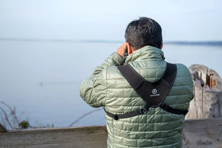 Binocolo VEO HD IV 10X42 + Imbracatura Veo Optic Guard + Kit Digiscoping Pack Vanguard 