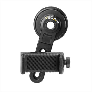 Adattatore universale per digiscoping smartphone/ottica con telecomando bluetooth 