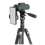 Adattatore universale per digiscoping smartphone/ottica con telecomando bluetooth 