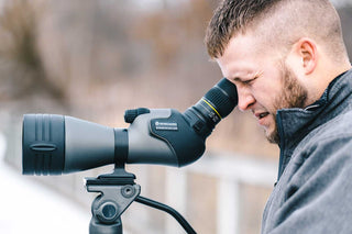 Pacchetto cannocchiale Vanguard Endeavor 82hd 20-60 x 80 + treppiede veo3 go 265hap + kit digiscoping 