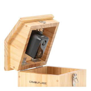 Casetta per uccelli intelligente con rilevamento delle specie tramite IA ez-nesteye 