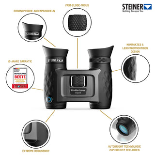 Binocoli Steiner BluHorizons 8X22 