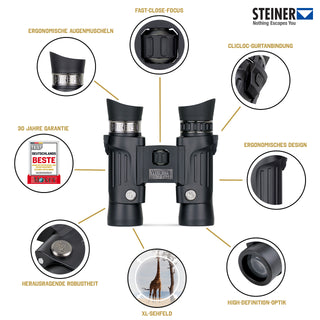 Binocolo Steiner Wildlife 10,5X28 
