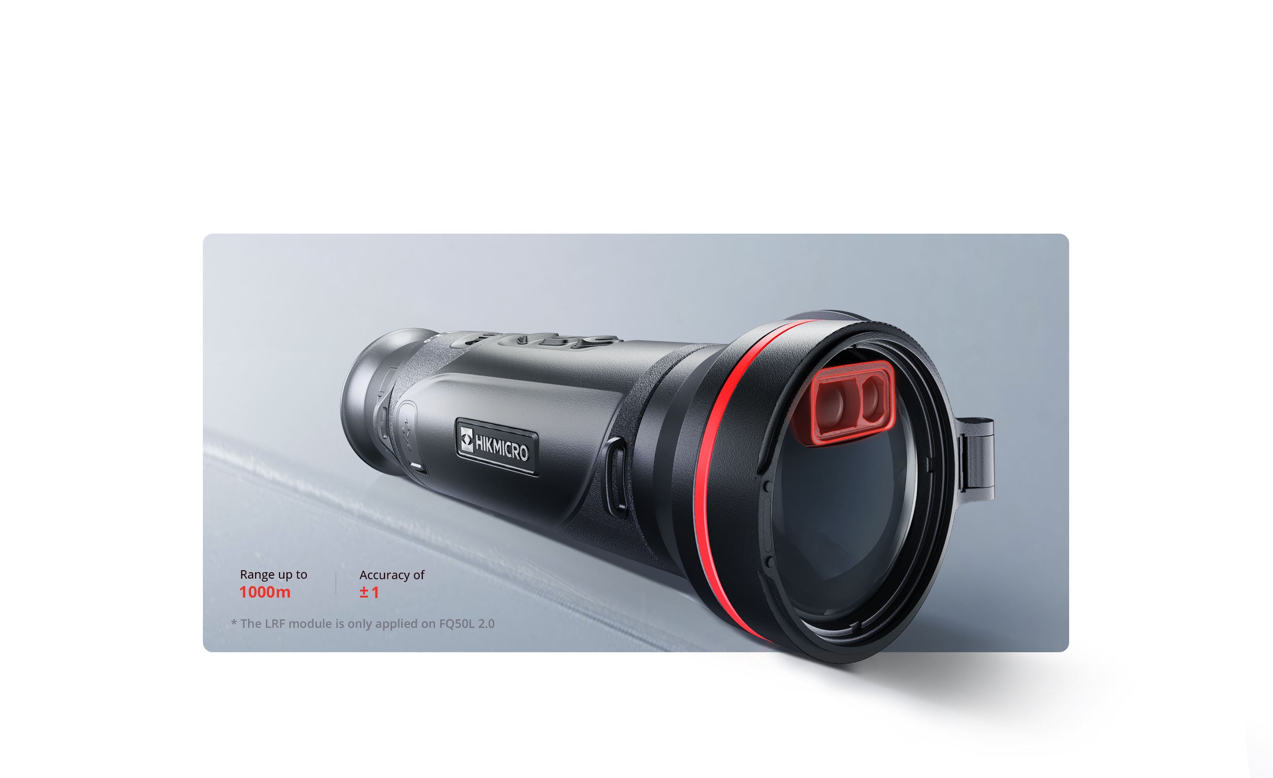 Monoculare Termico Hikmicro Falcon 2 FQ50LV 2.0 con telemetro 