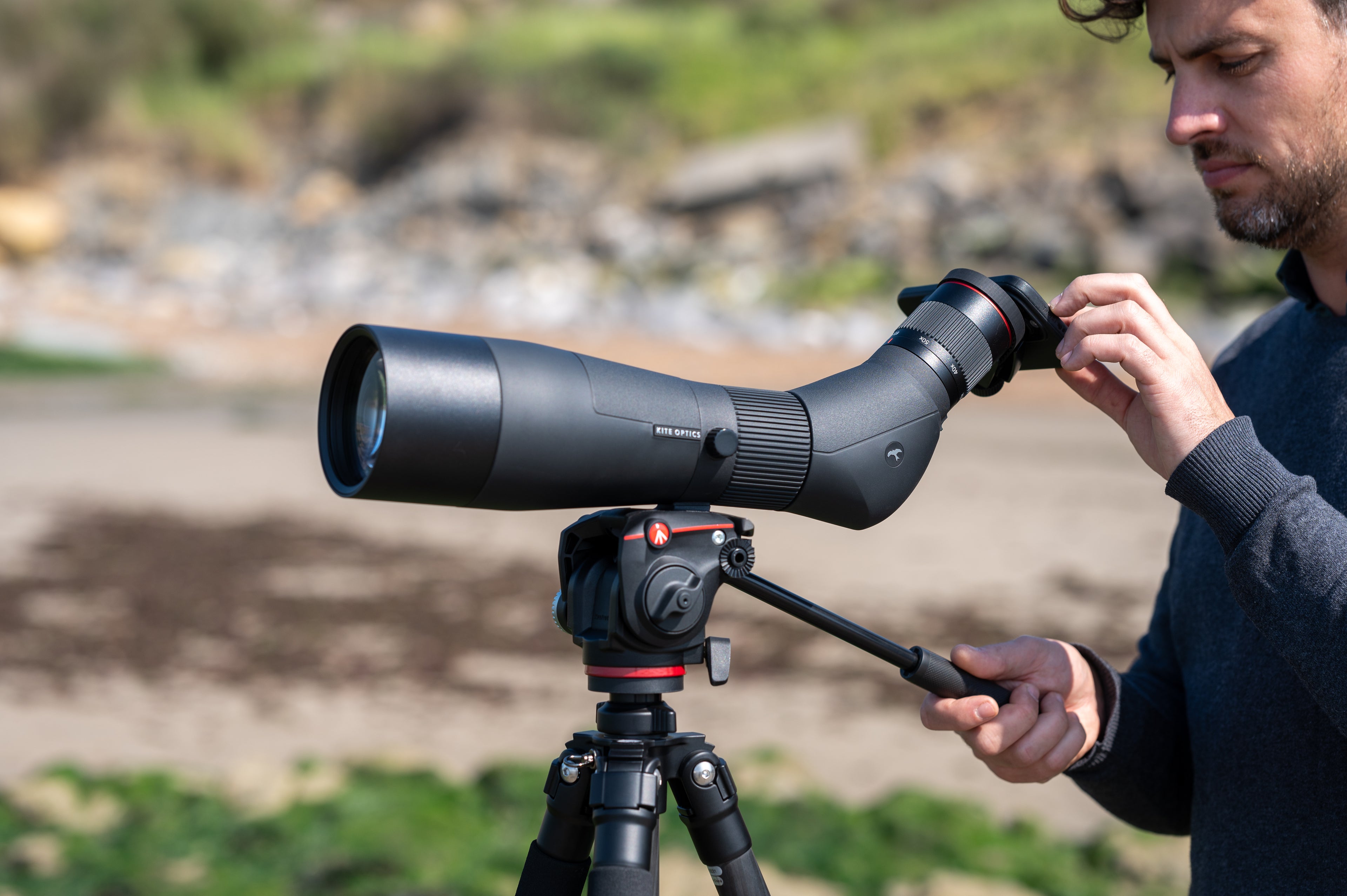 Cannocchiale Kite Optics KSP 80 HD2 + 25-50x WA 