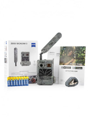 Fototrappola ZEISS Secacam 3 pack pannello solare 
