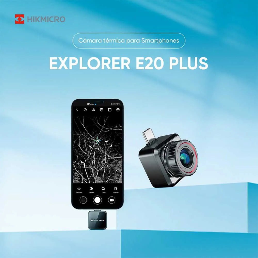 Termocamera Hikmicro Explorer E20 Plus per smartphone 