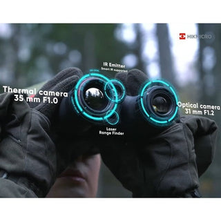 Binocoli ottici e termici con telemetro Hikmicro HABROK HQ35LN 