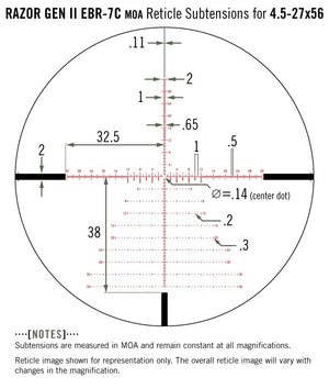Cannocchiale Vortex Optics Razor 4.5-27x56 Gen II 