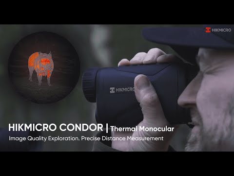 Monoculare termico Hikmicro CONDOR CH25L con telemetro laser 