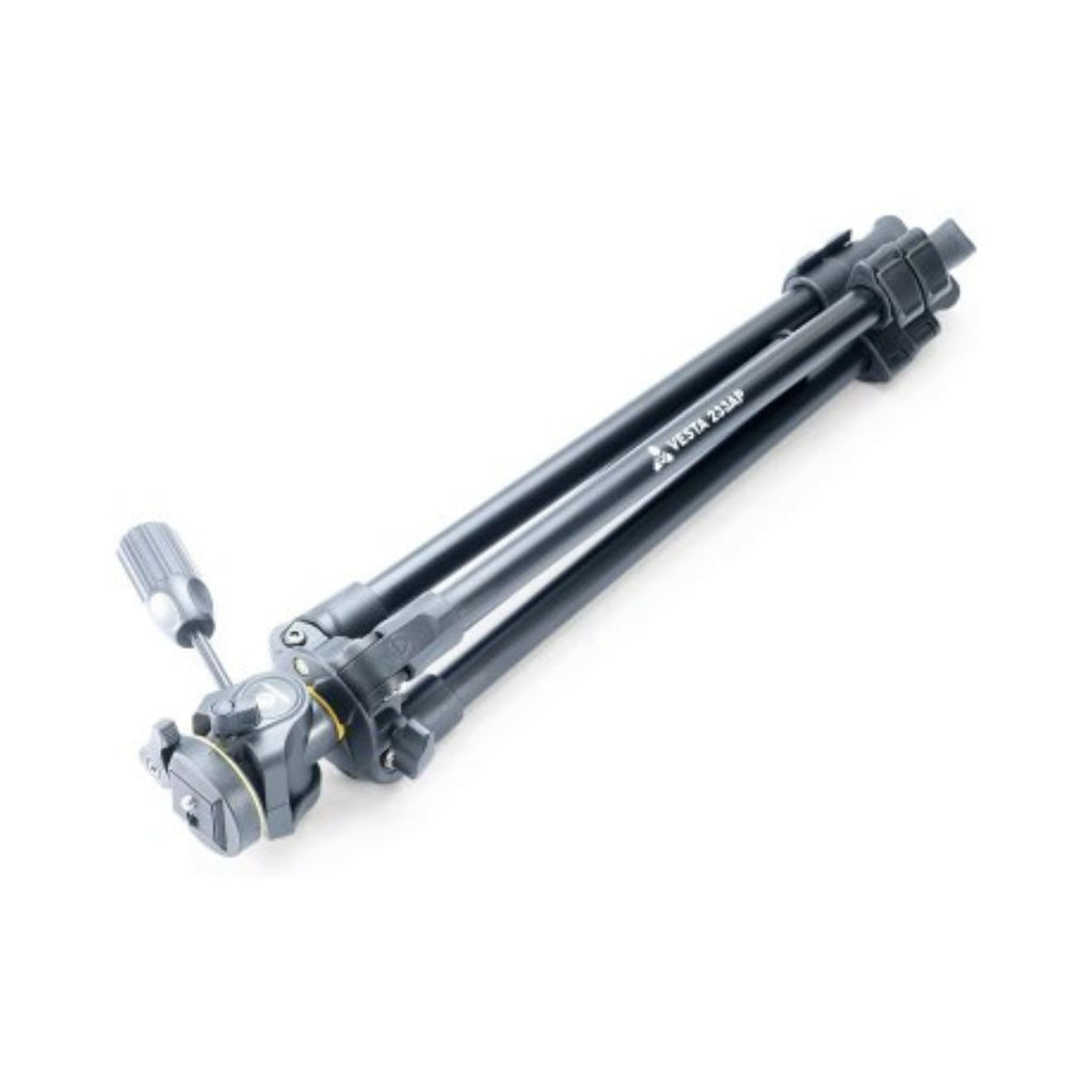 Treppiede in alluminio Vesta 233AP con testa panoramica PH-23 speciale per cannocchiali 