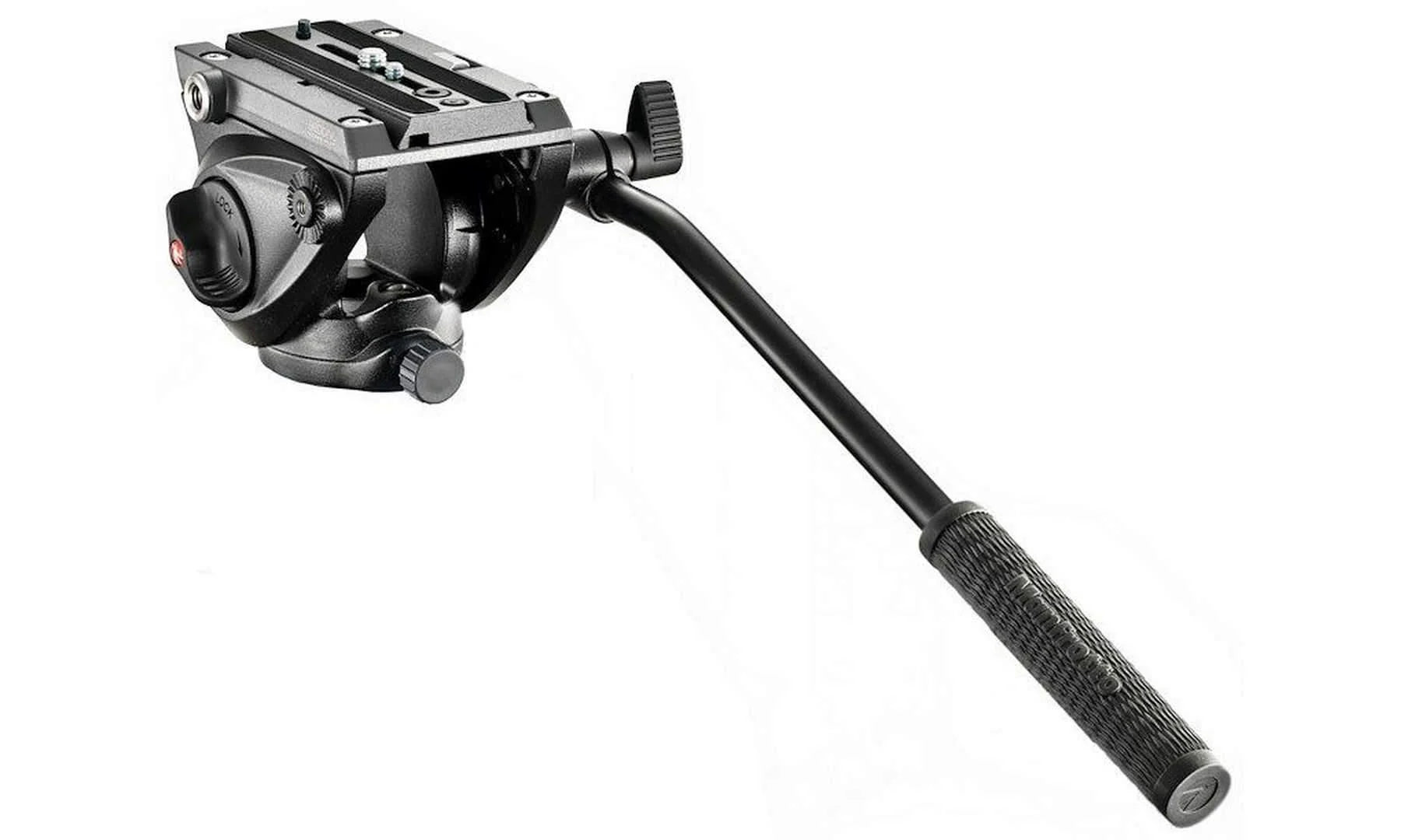 Treppiede kite optics ardea CF con testa Manfrotto MVH500AH 