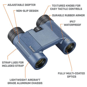 Binocolo Bushnell H2O 2.0 10x25 