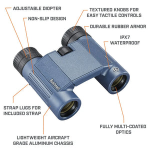 Binocolo Bushnell H2O 2.0 8x25 